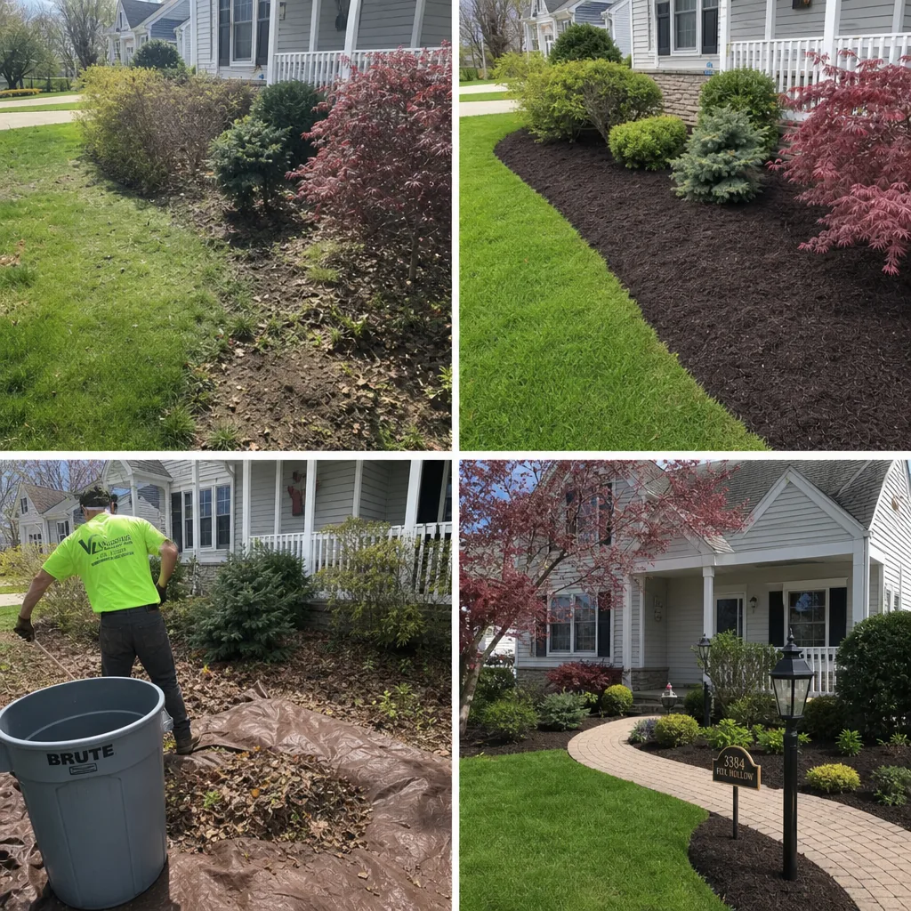 Landscaping before and after in NW Pennsylvania