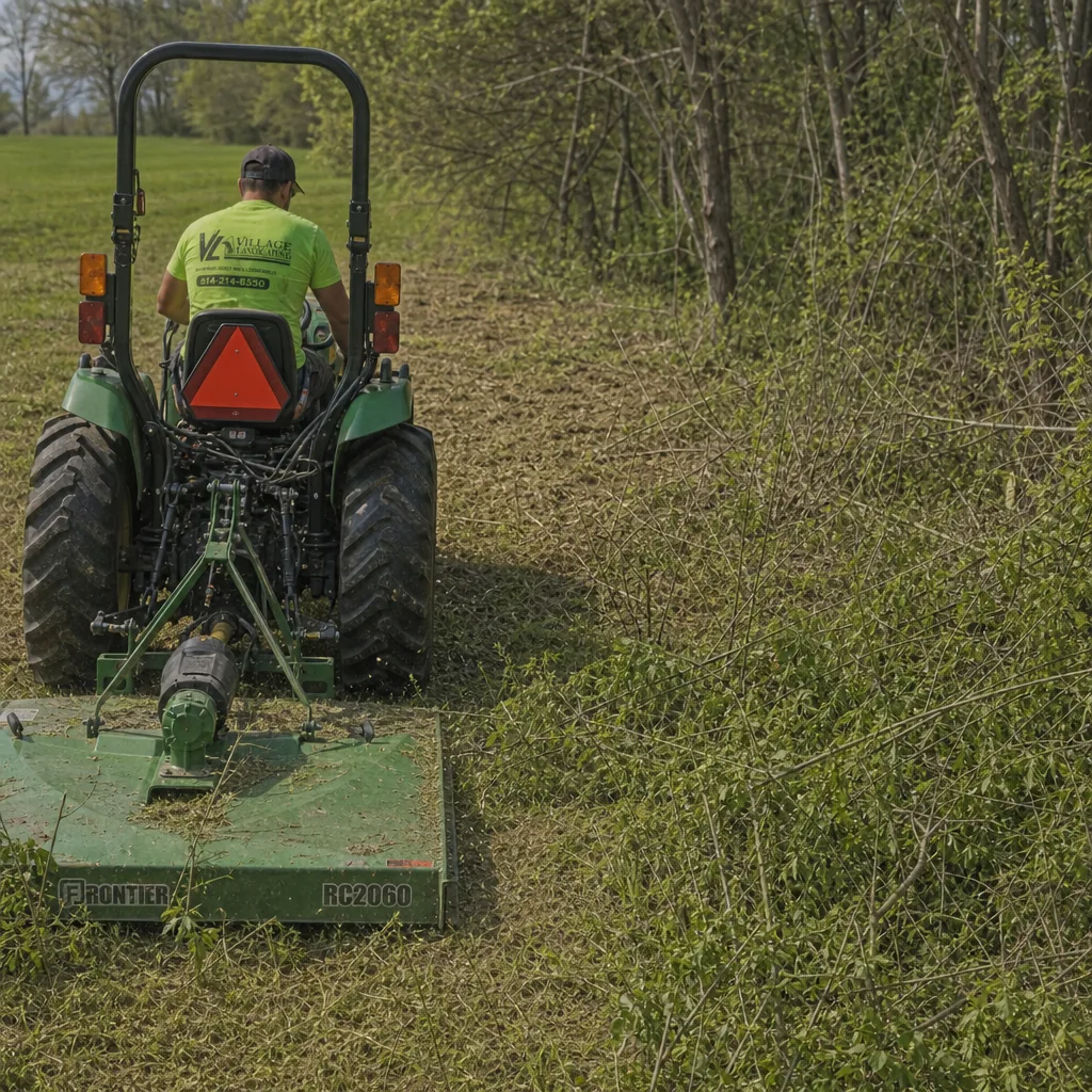 Brush hogging and field mowing in NW Pennsylvania